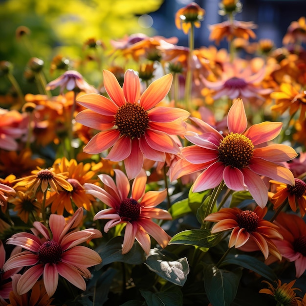 Blumen im Garten