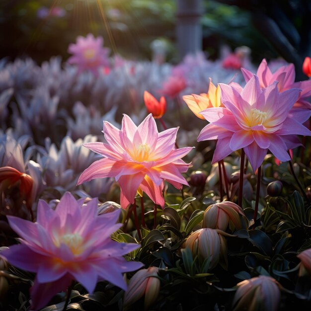 Blumen im Garten