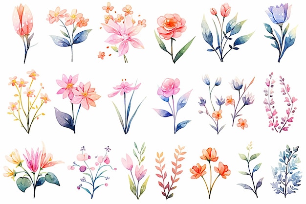 Blumen in den Himmel