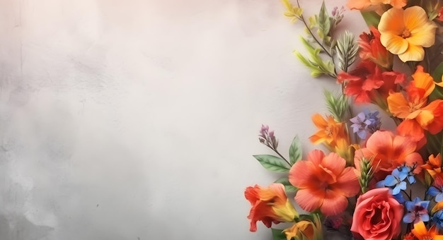 Blumen kostenlos Template-Design