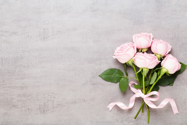 Blumen Valentinstag Zusammensetzung.