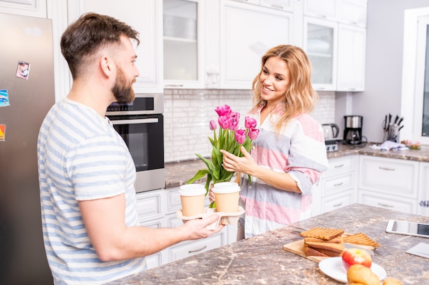 Blumen zum Valentinstag