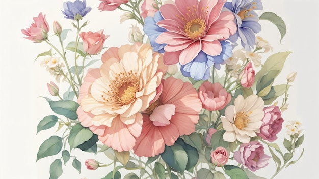 Blumenaquarell