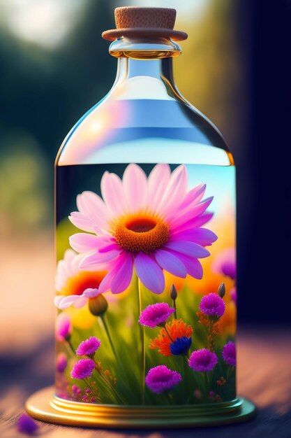 Blumenflasche