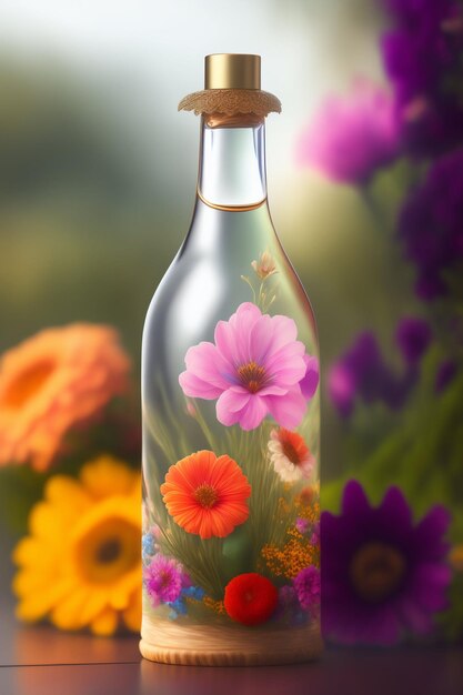 Blumenflasche