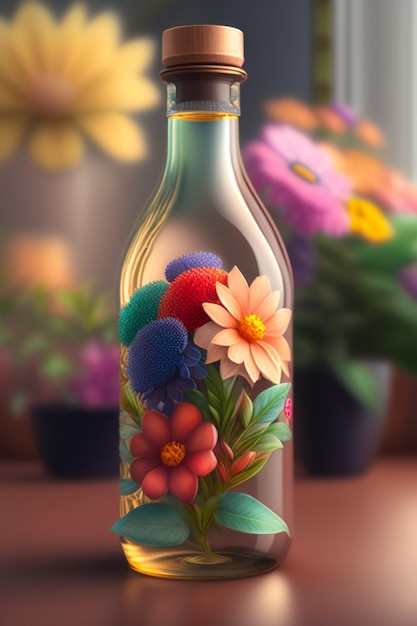 Blumenflasche