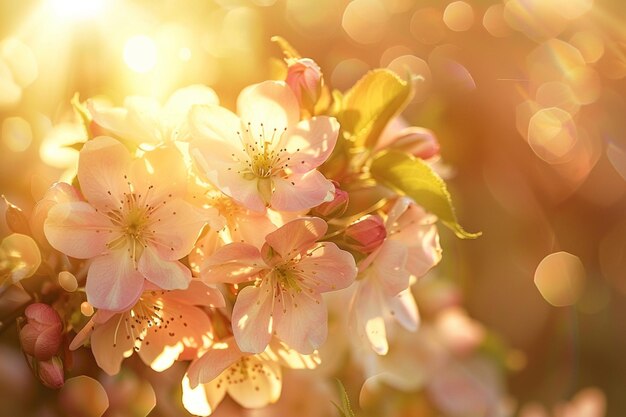 Blumenhintergrund im Freien mit Textraum