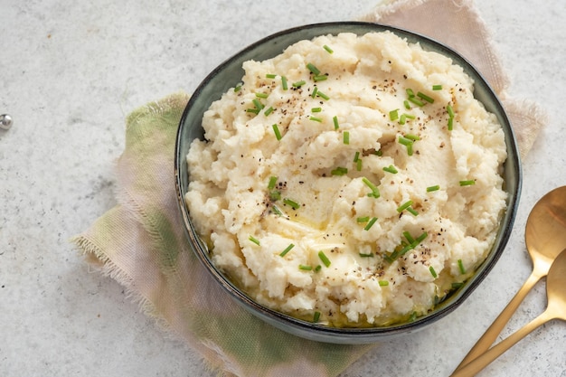 Blumenkohlpüree mit Butter