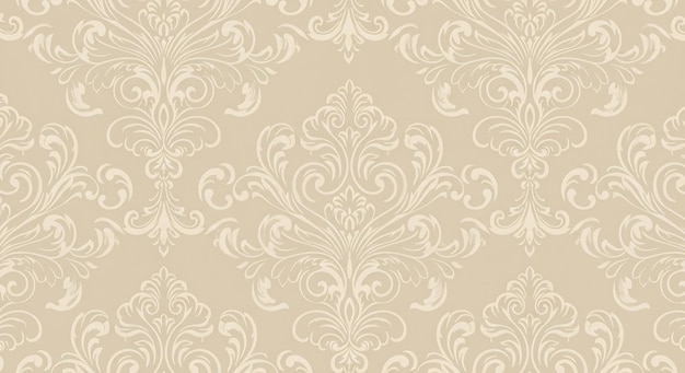 Blumenornament Damask-Muster Hintergrund
