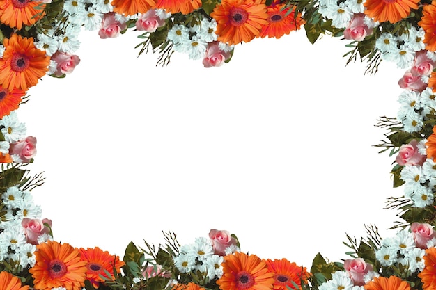 Blumenrahmen-Hintergrund Blumen-Hintergrund Blumenrahmen-Hintergrund
