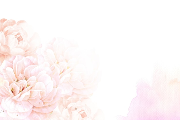 Blumenrahmen png rosa Grenze remixt aus Vintage-Bilder des öffentlichen Bereichs