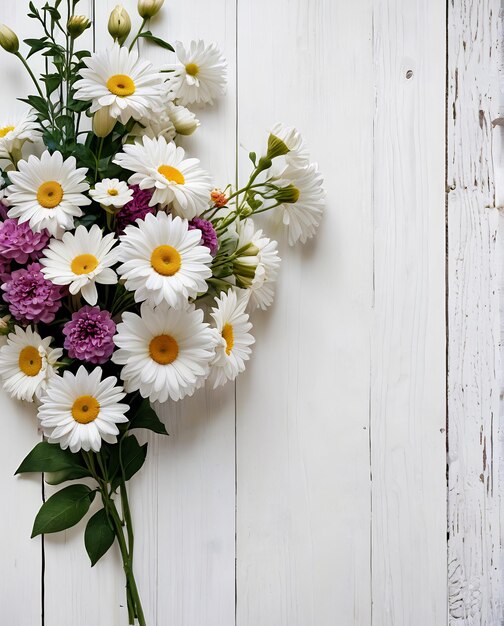 Foto blumenrahmenvorlage hochzeits-einladungskarte auf weißem hintergrund