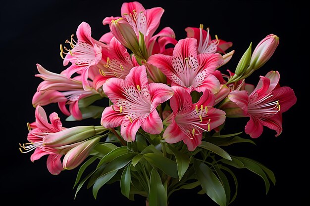 Blumenstrauß aus Alstroemeria