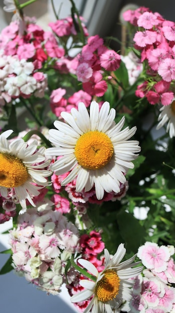 Blumenstrauß aus dem Garten