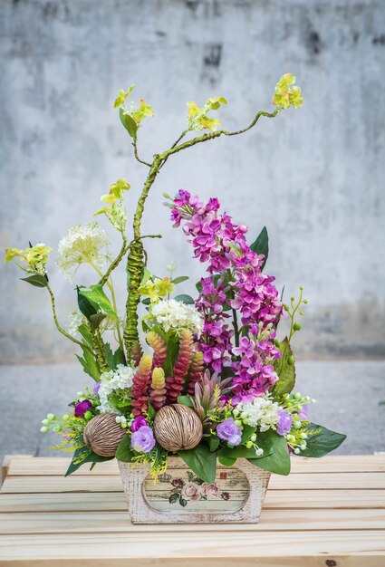 Blumenstrauß in Vase