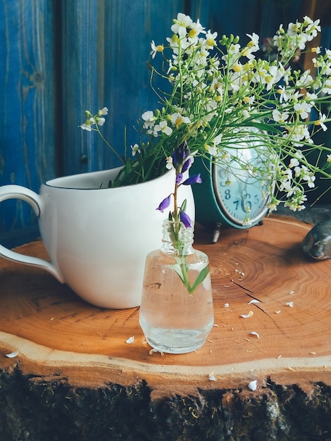 Blumenzusammensetzung der wilden Blumen des Sommers