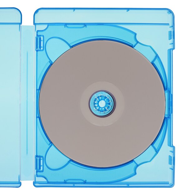 Foto bluray-disc isoliert