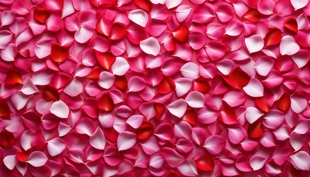 Foto blush de pétalas de rosa de fundo