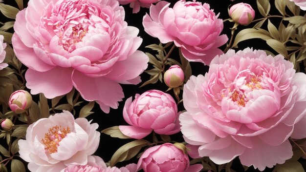 Blushing Peonies Una perfecta sinfonía de elegancia