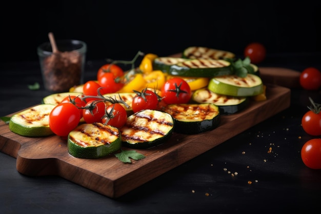 Bocadillo de calabacín a la parrilla Generar Ai