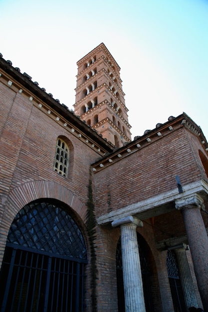 Bocca della Verita Iglesia de Santa Maria in Cosmedin en Roma Italia