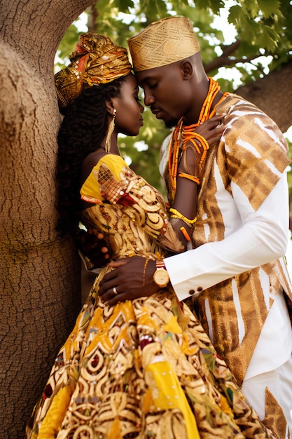 boda africana elegante