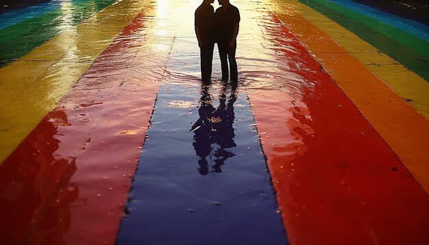 Foto la boda de dos hombres homosexuales