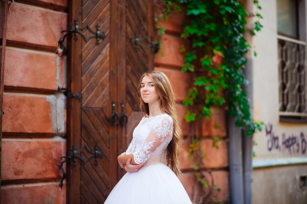 Boda. Hermosa novia