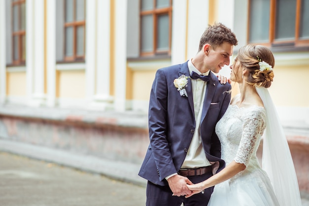 Boda joven pareja