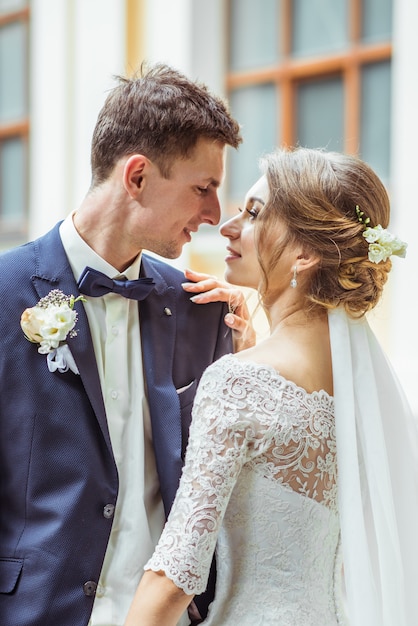 Boda joven pareja