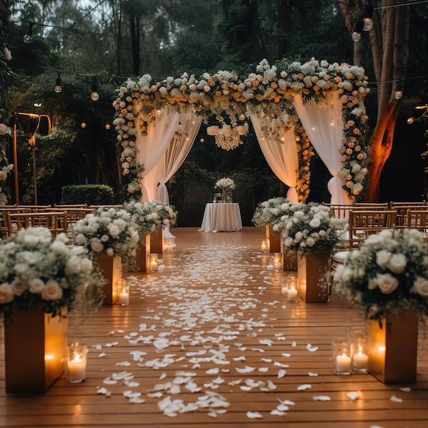 boda de marquesina