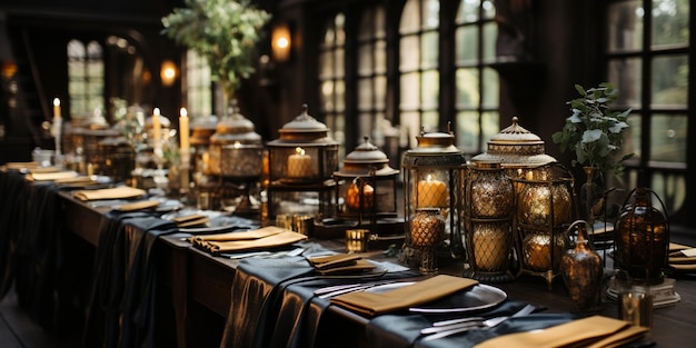 Una boda con el tema de Harry Potter en Hogwarts