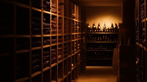 Bodega Una habitación o área de almacenamiento utilizada para almacenar IA generada