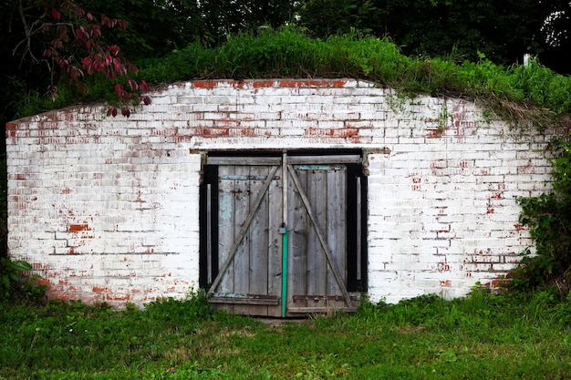 Bodega de ladrillo antiguo