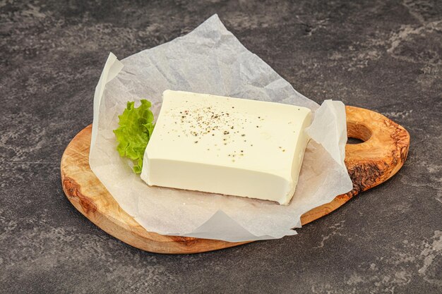 Bodegón de queso feta griego