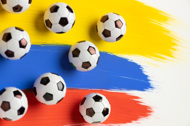 Foto bodegón de la selección de fútbol de colombia