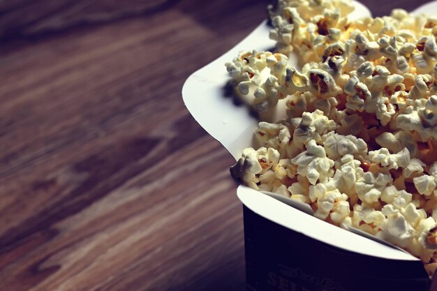 Boden der Popcornbox