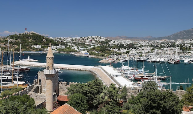 Bodrum-Stadt in der Stadt Mugla Türkei