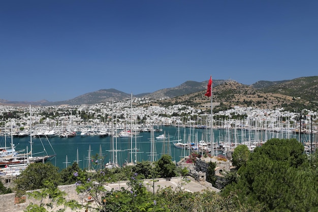 Bodrum-Stadt in der Stadt Mugla Türkei