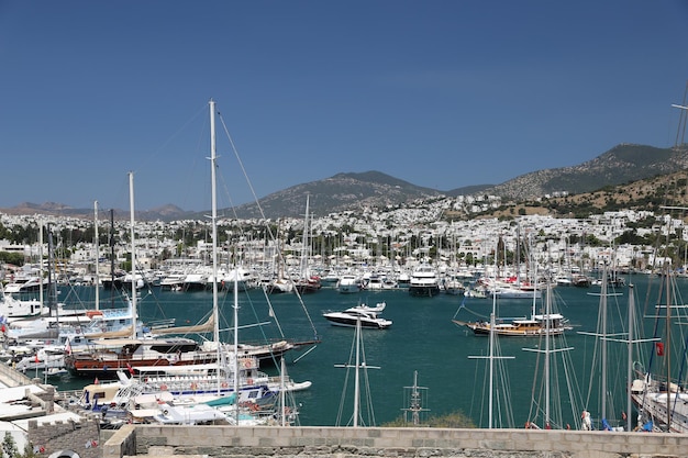 Bodrum-Stadt in der Stadt Mugla Türkei