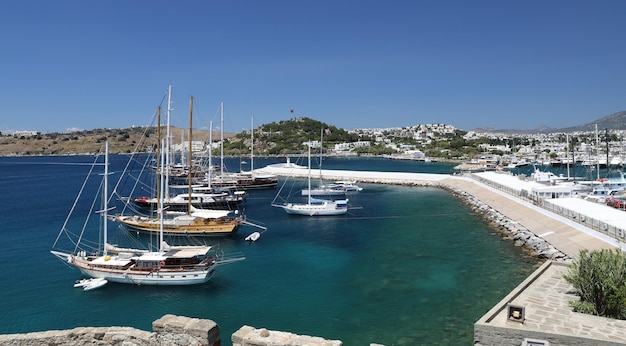 Bodrum-Stadt in der Stadt Mugla Türkei