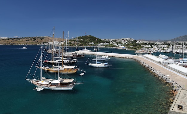 Bodrum-Stadt in der Stadt Mugla Türkei