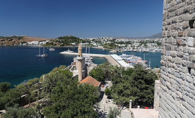 Bodrum-Stadt in der Türkei