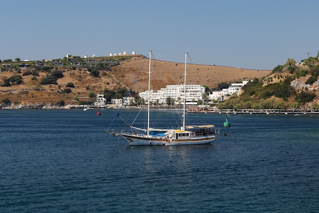 Bodrum-Stadt in der Türkei