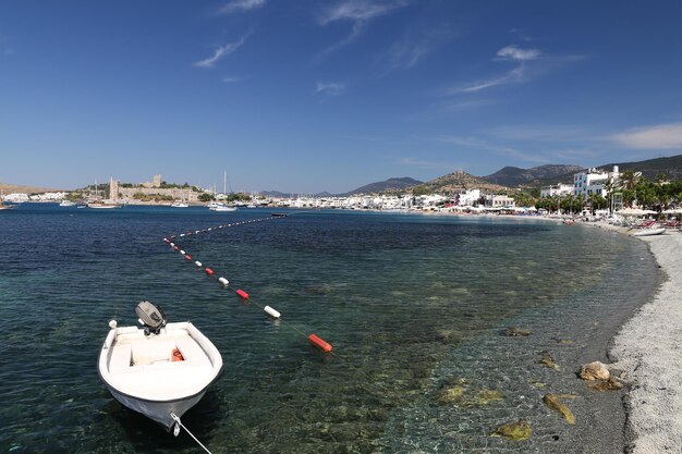 Bodrum-Stadt in der Türkei