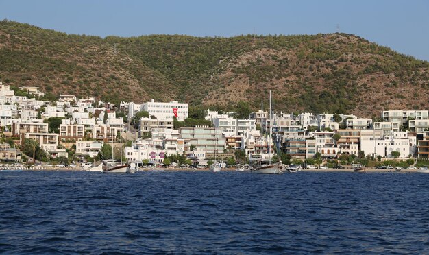 Bodrum-Stadt in der Türkei