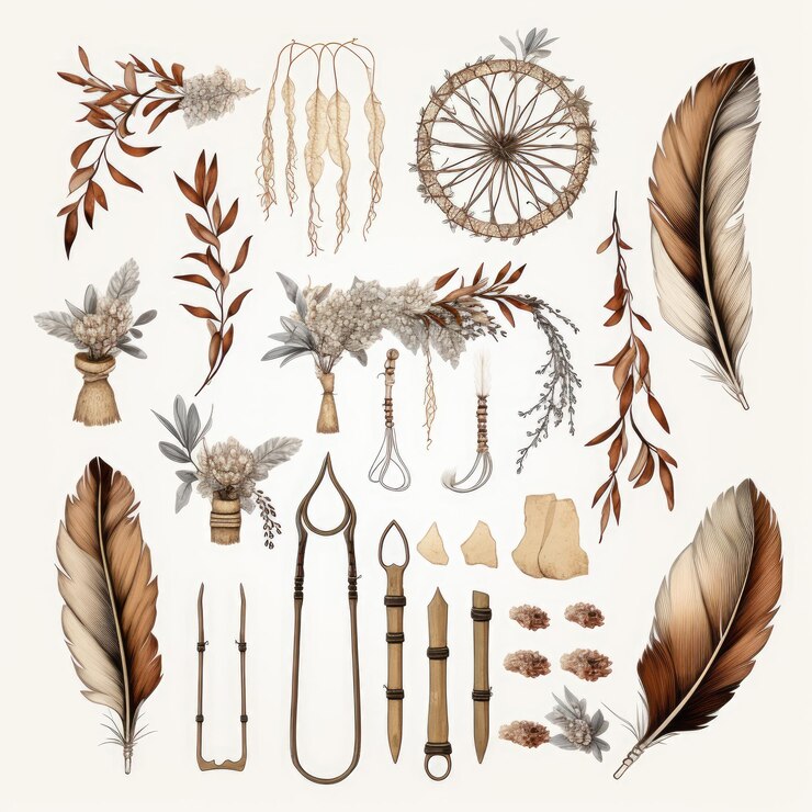 Foto boho hochzeits-clip-art