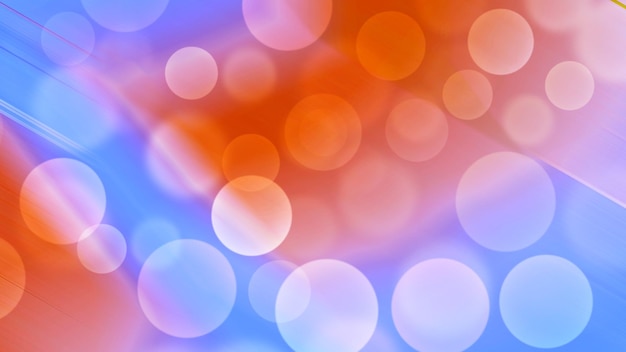 Bokeh-Abstrakt-Gradient-Hintergrundwandpapier