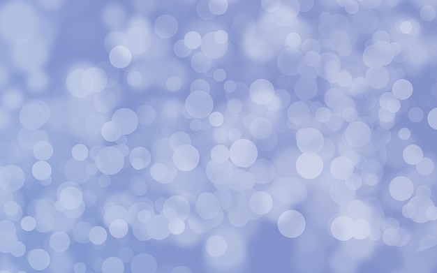 Bokeh abstrato bonito em tons de azul e branco para fundos festivos e papéis de parede e decorações brilhantes banners legais em páginas, anúncios, sites