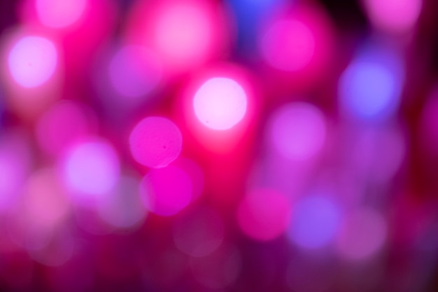 Bokeh abstrato bonito luzes vermelhas sobre fundos brilhantes